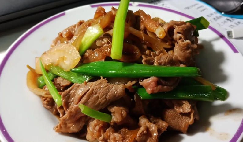 快速蔥爆牛肉