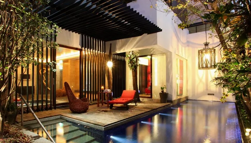 台中汽車旅館 KTV 四人房