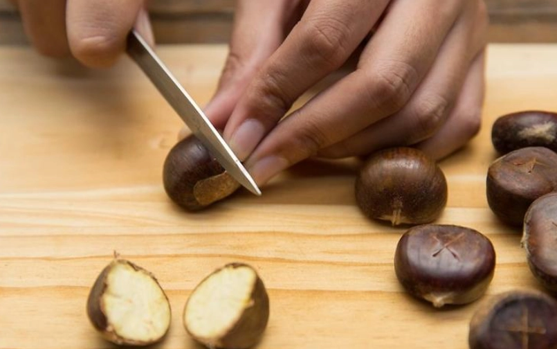 電鍋煮栗子步驟