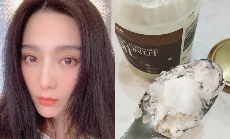 椰子油護髮方法