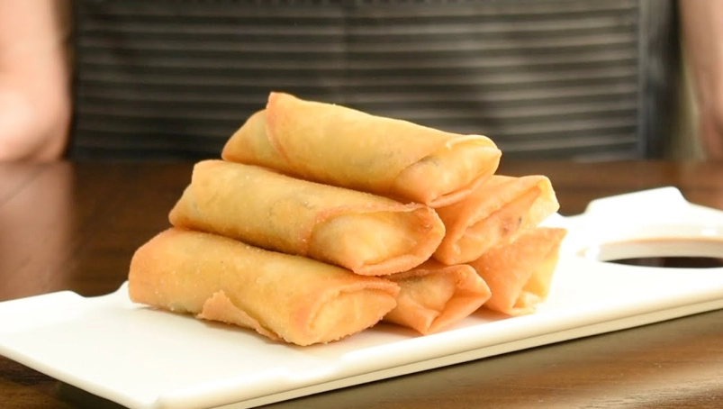 素食春卷做法
