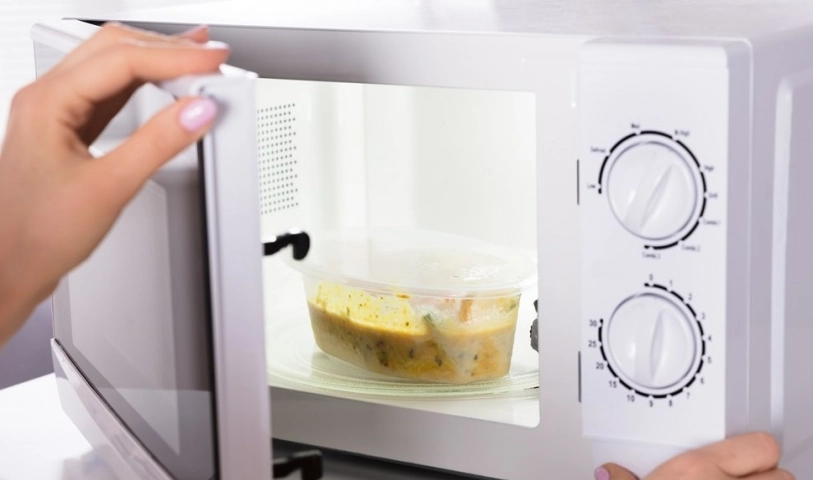 隔夜飯微波爐加熱