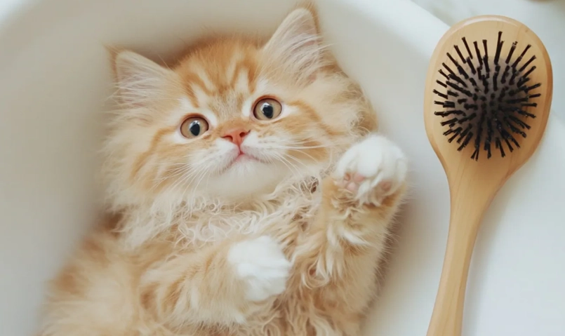 如何幫貓咪吹乾