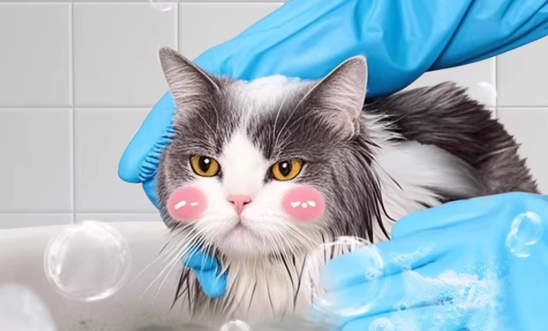 貓咪洗澡手套終結洗澡大戰！資深貓奴教你挑選與使用技巧