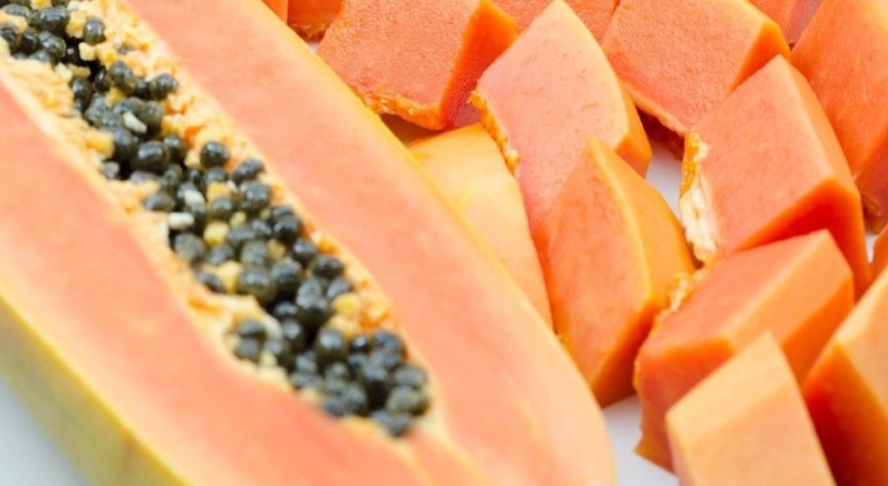 飯後吃木瓜時間