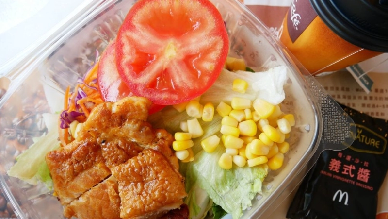 健身 吃 麥當勞