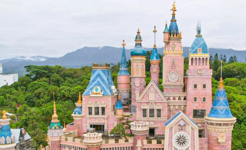 歐樂沃築夢城堡交通