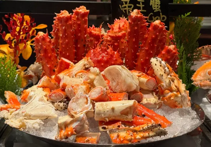 帝王蟹自助餐