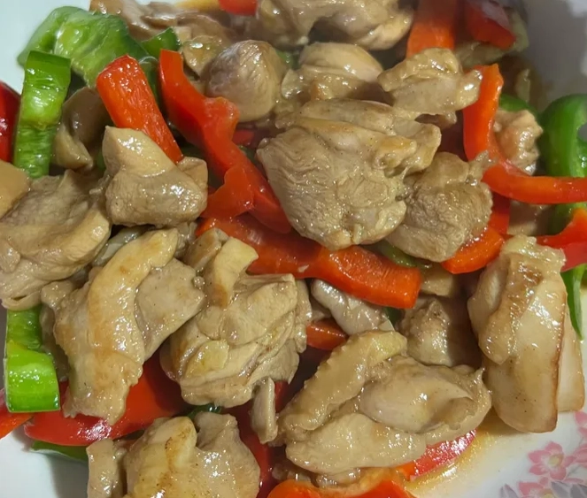 蒜炒雞腿肉做法