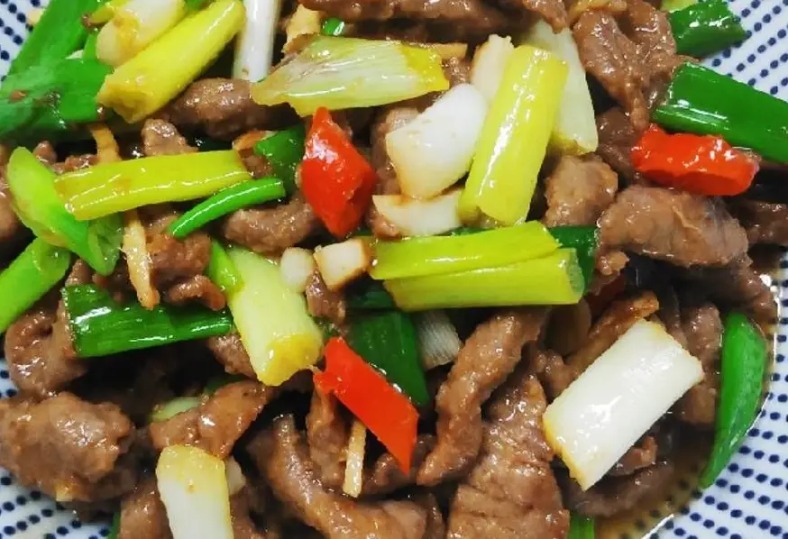 蔥爆牛肉秘訣