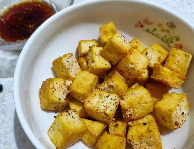 氣炸鍋豆腐