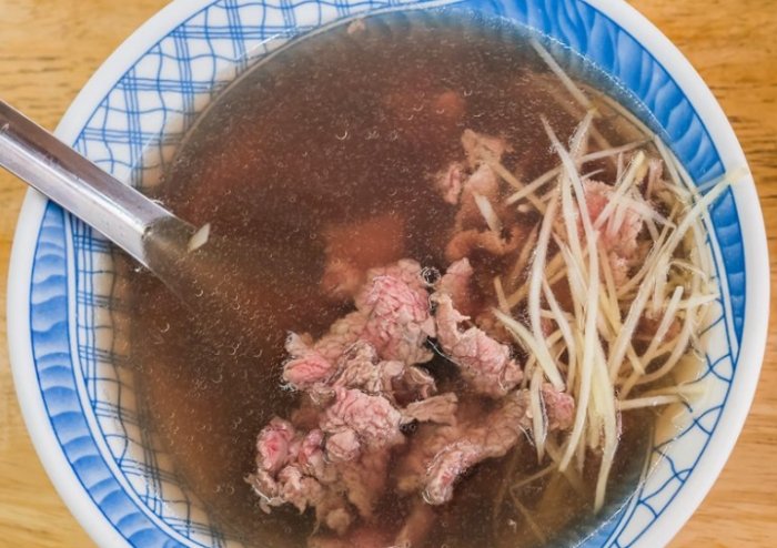 台南早餐牛肉湯