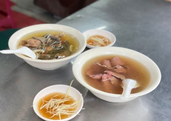 台南早餐牛肉湯