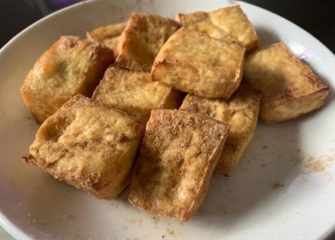 氣炸豆腐
