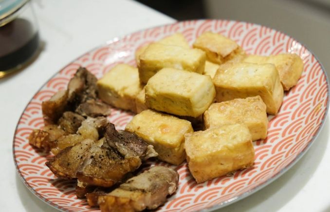 氣炸豆腐