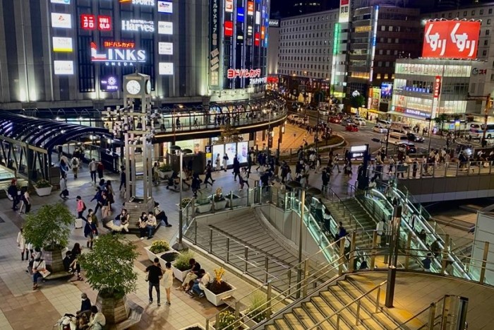 梅田車站迷路解決