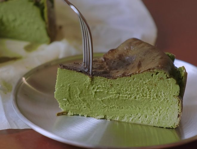 抹茶巴斯克蛋糕 食譜