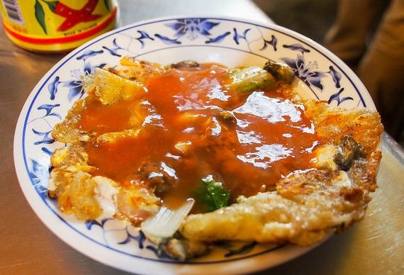 蚵仔煎創新做法