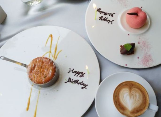 法式餐廳生日宴