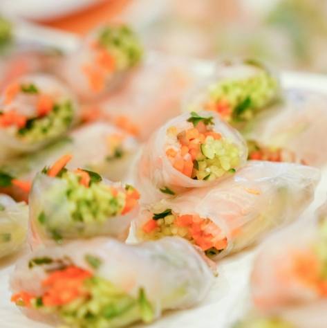 越南春捲皮涼拌健康