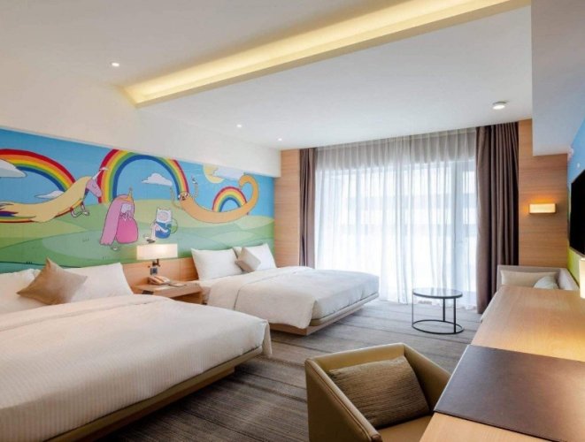 可以玩整天的親子飯店