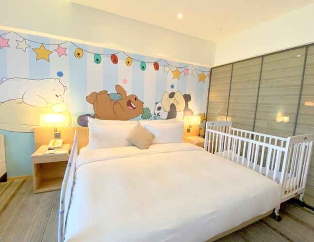 可以玩整天的親子飯店