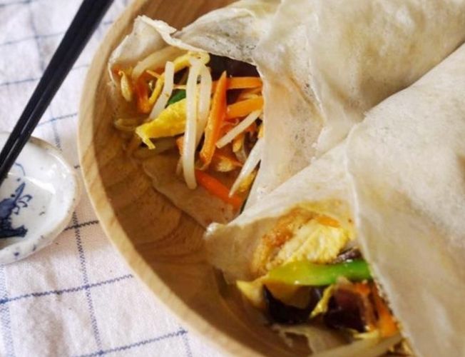 素食越南春捲做法