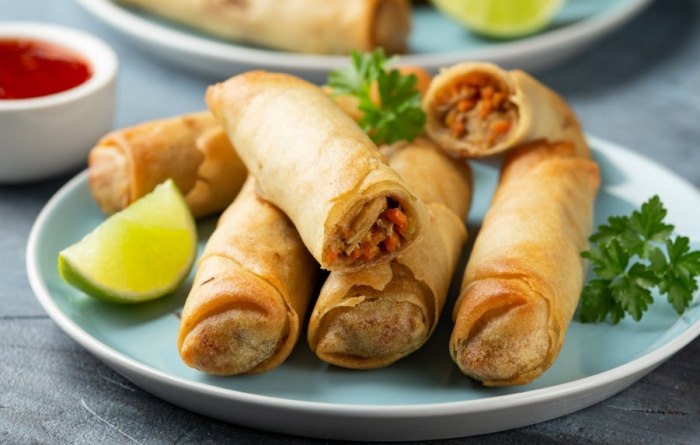炸春卷做法