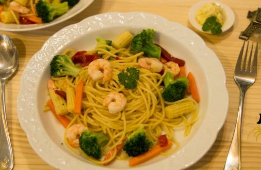 低卡清炒義大利麵