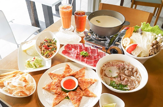 日月潭熱炒合菜