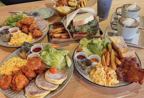 火車站附近早餐