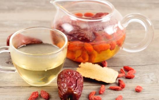 肝腎不好 紅棗枸杞茶