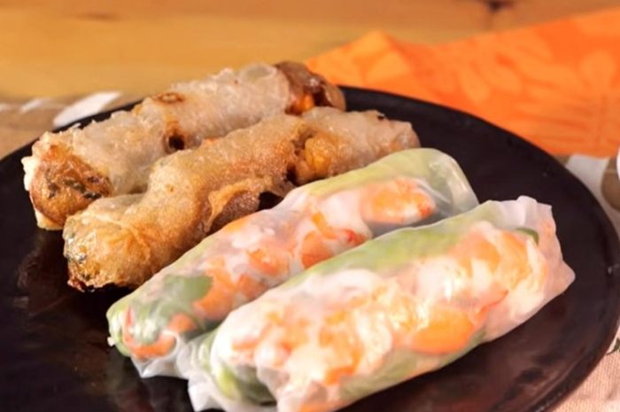 越南春捲皮油炸技巧