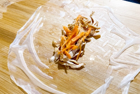 越南春捲皮處理方法