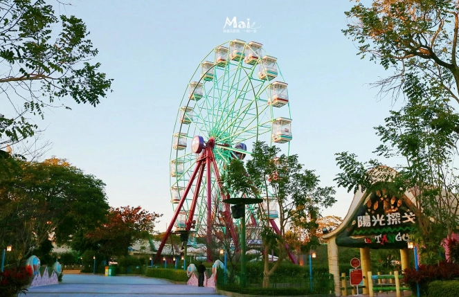 麗寶樂園夜間遊玩