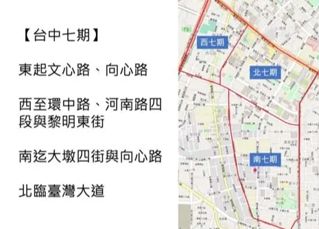 七期重劃區行政區