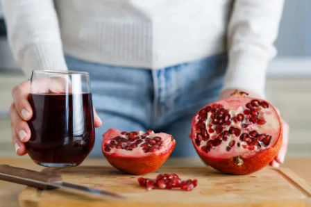 石榴汁補血科學