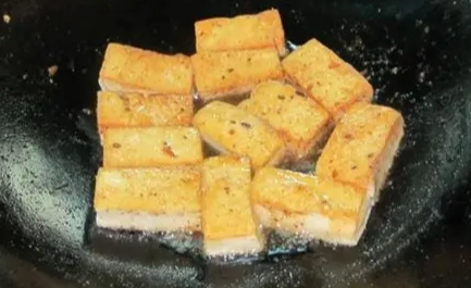 無油煎豆腐方法