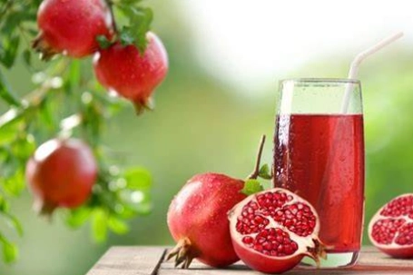 紅石榴汁補血效果