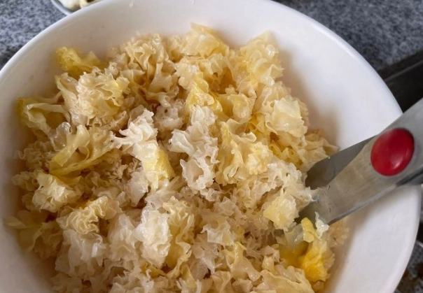 雪耳浸過夜方法