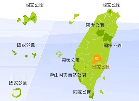 台灣國家公園排名