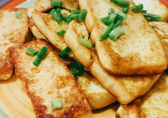 無油煎豆腐方法