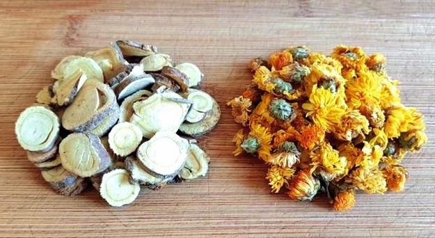 甘草菊花茶做法