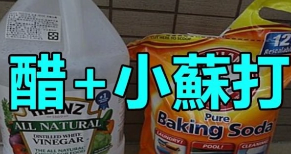 小蘇打加醋清潔