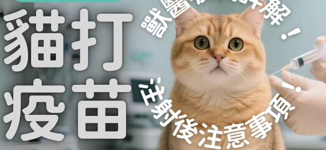貓疫苗接種