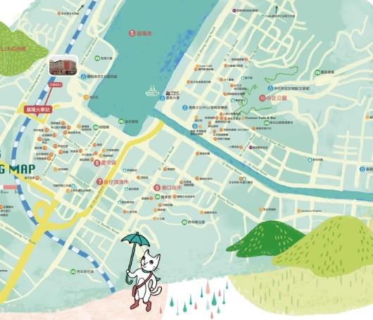 基隆景點地圖