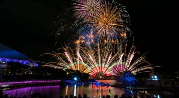 橫濱八景島煙火表演