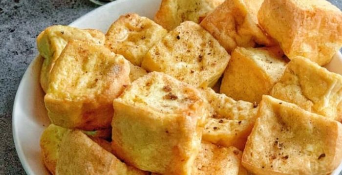 氣炸鍋豆腐做法