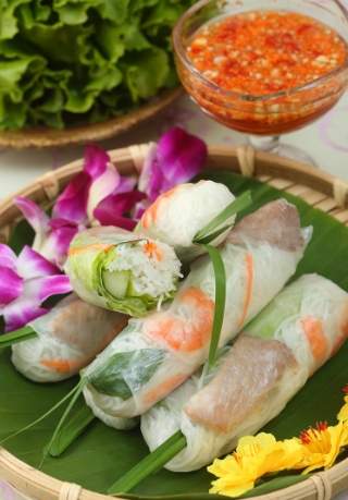 越南春捲皮涼拌健康