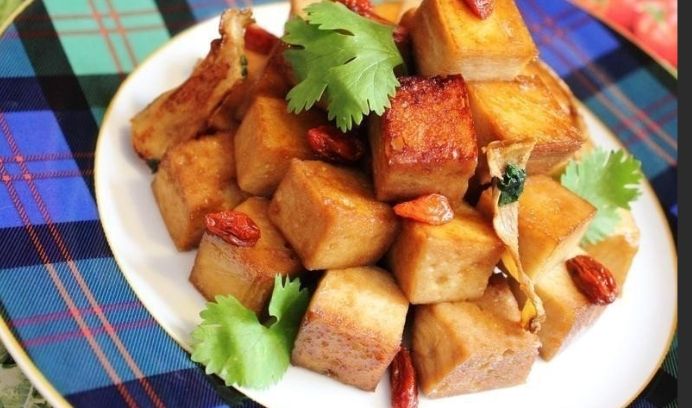 家常炸豆腐做法